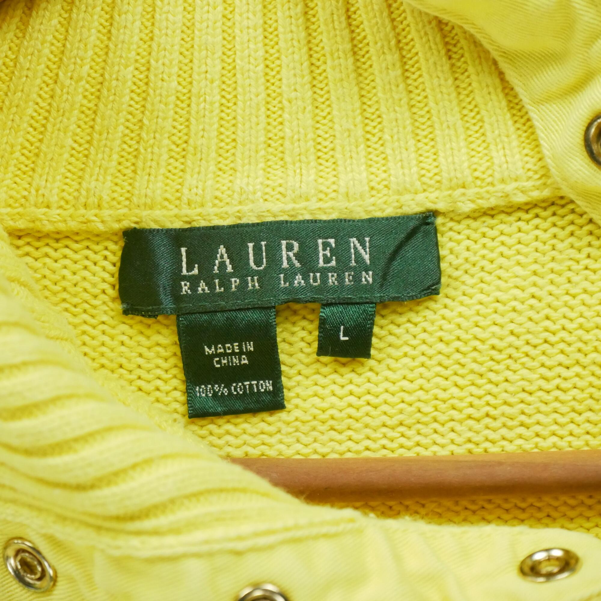 Reconditionné - Pull Femme Jaune - Très Bon État 6/7