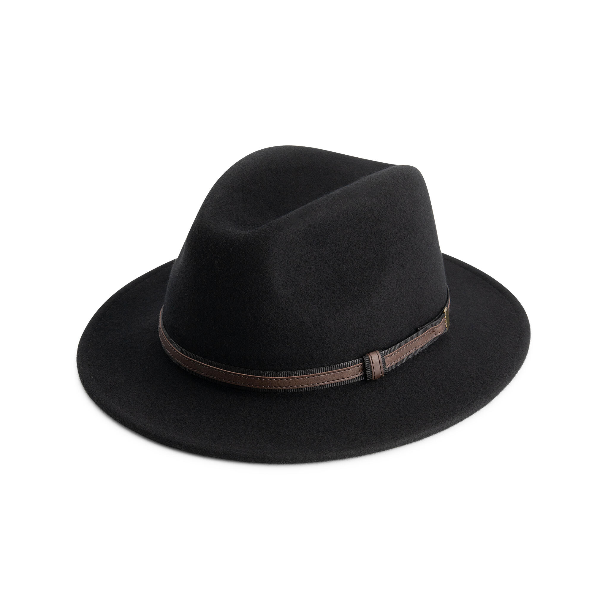 Mgo - Mgo Frinton Hommes - Chapeau D'Extérieur - Laine - Noir - Chapeau - Noir - 60 Cm - Decathlon