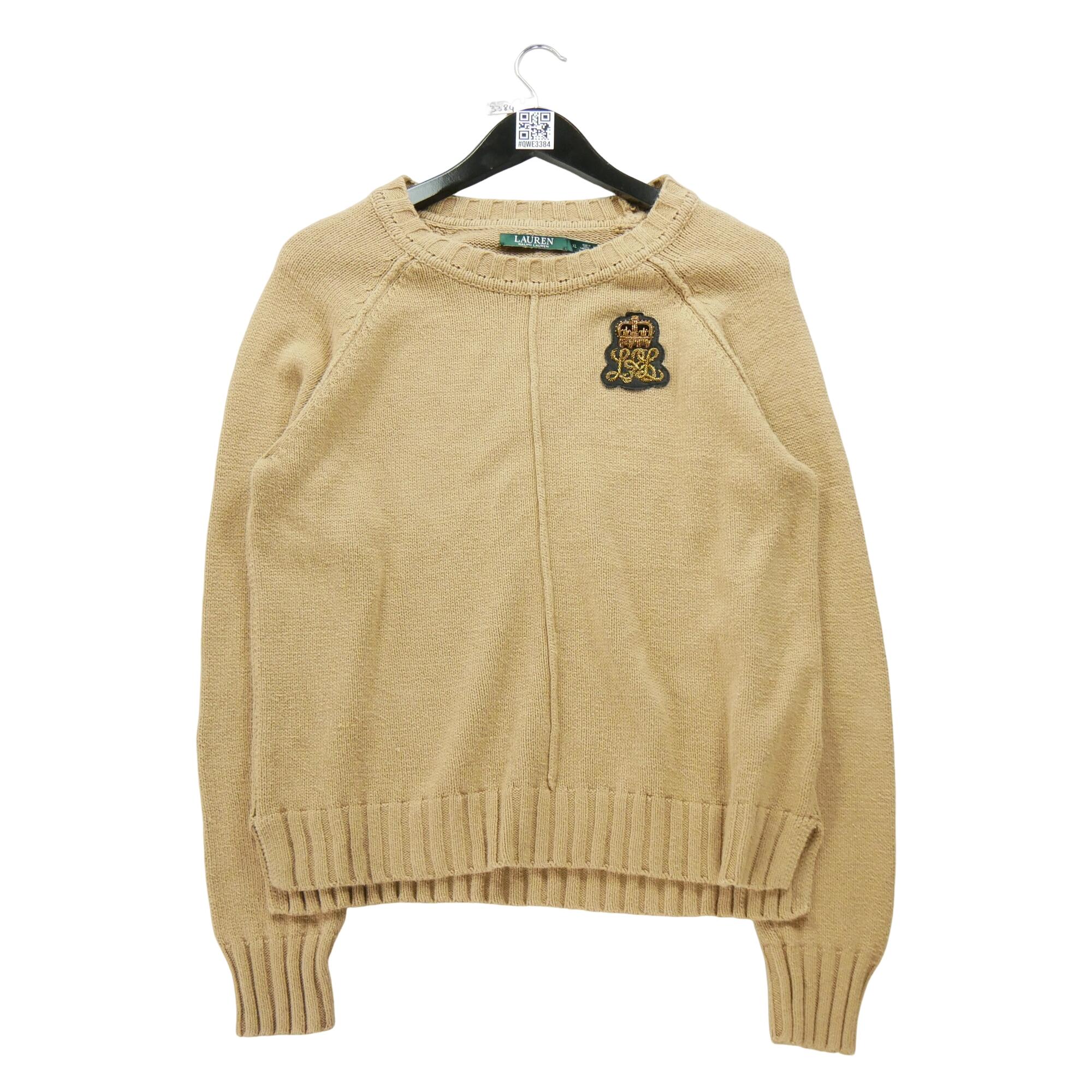 Ralph Lauren - Reconditionné - Pull Femme Beige - Excellent - Sweat-shirt - Beige - Decathlon