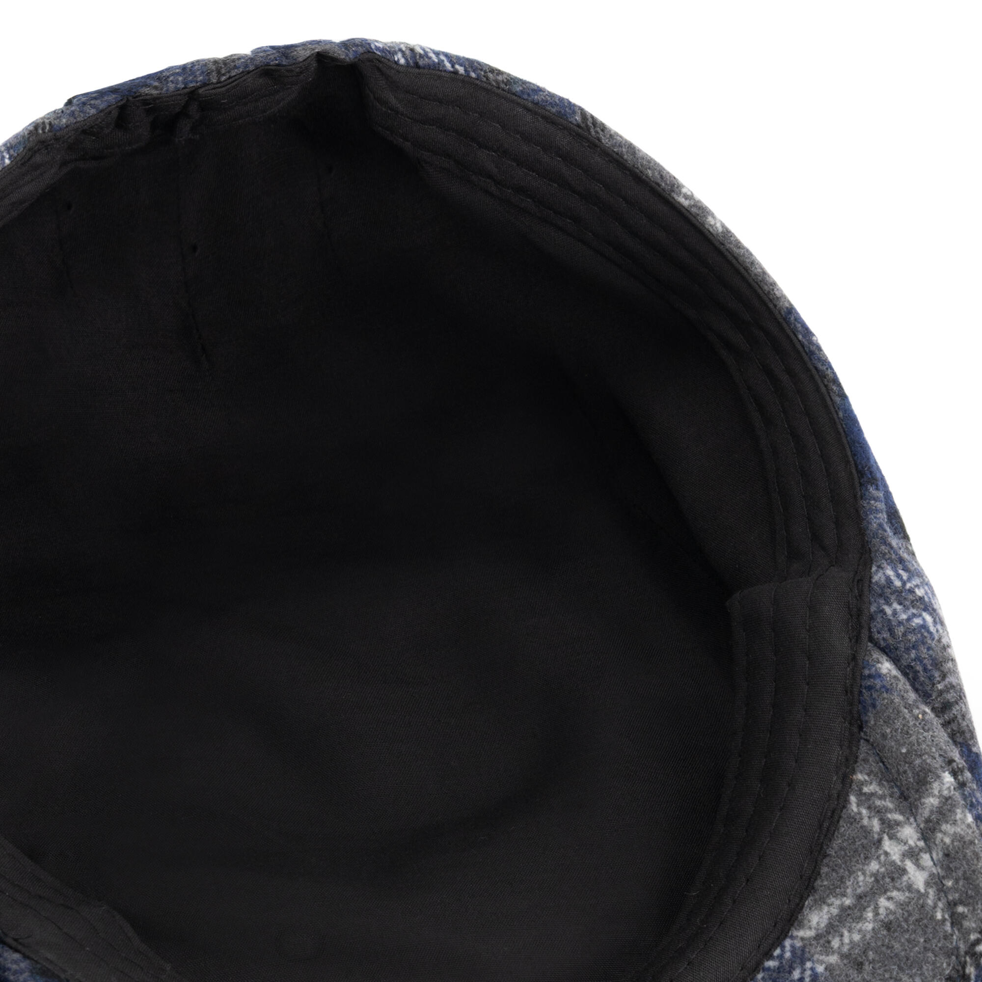 Bodmin Hommes - Casquette - Mélange de laine - Bleu 3/4