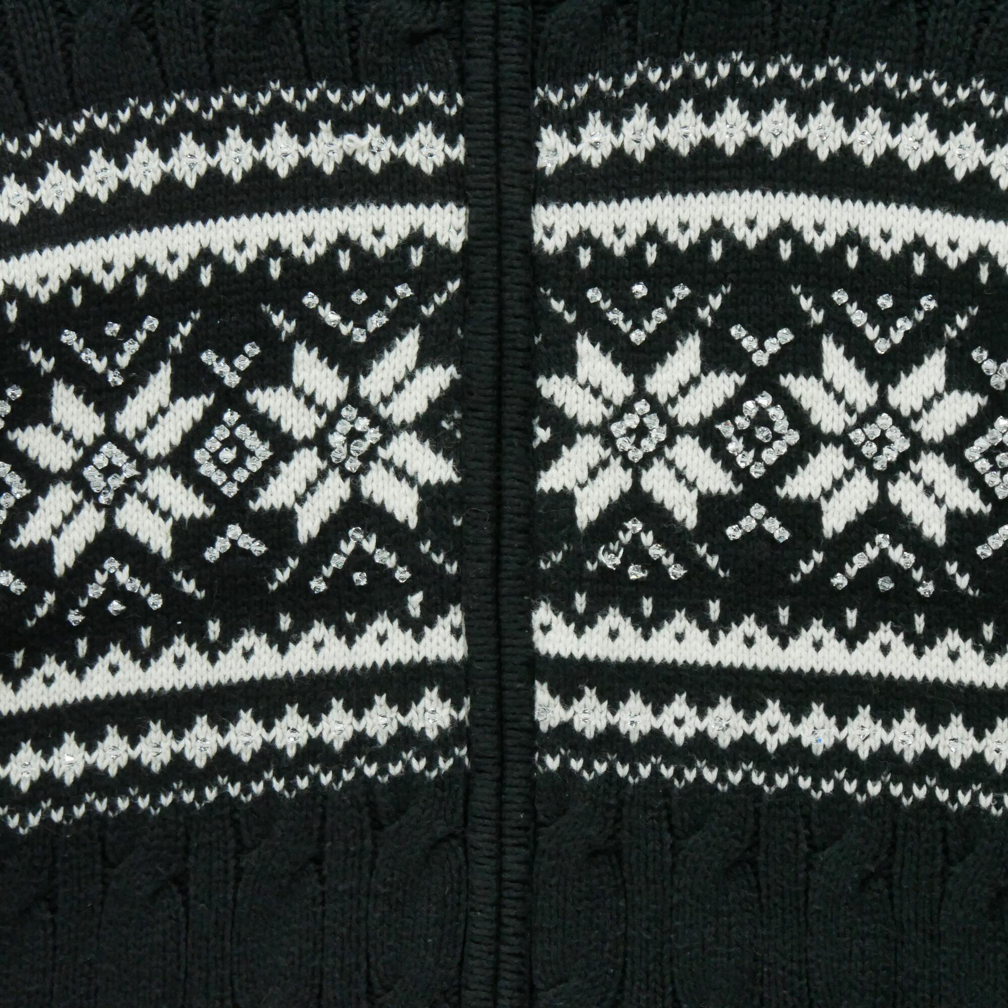 Reconditionné - Pull Femme cardigan Noir - Très Bon État 5/7