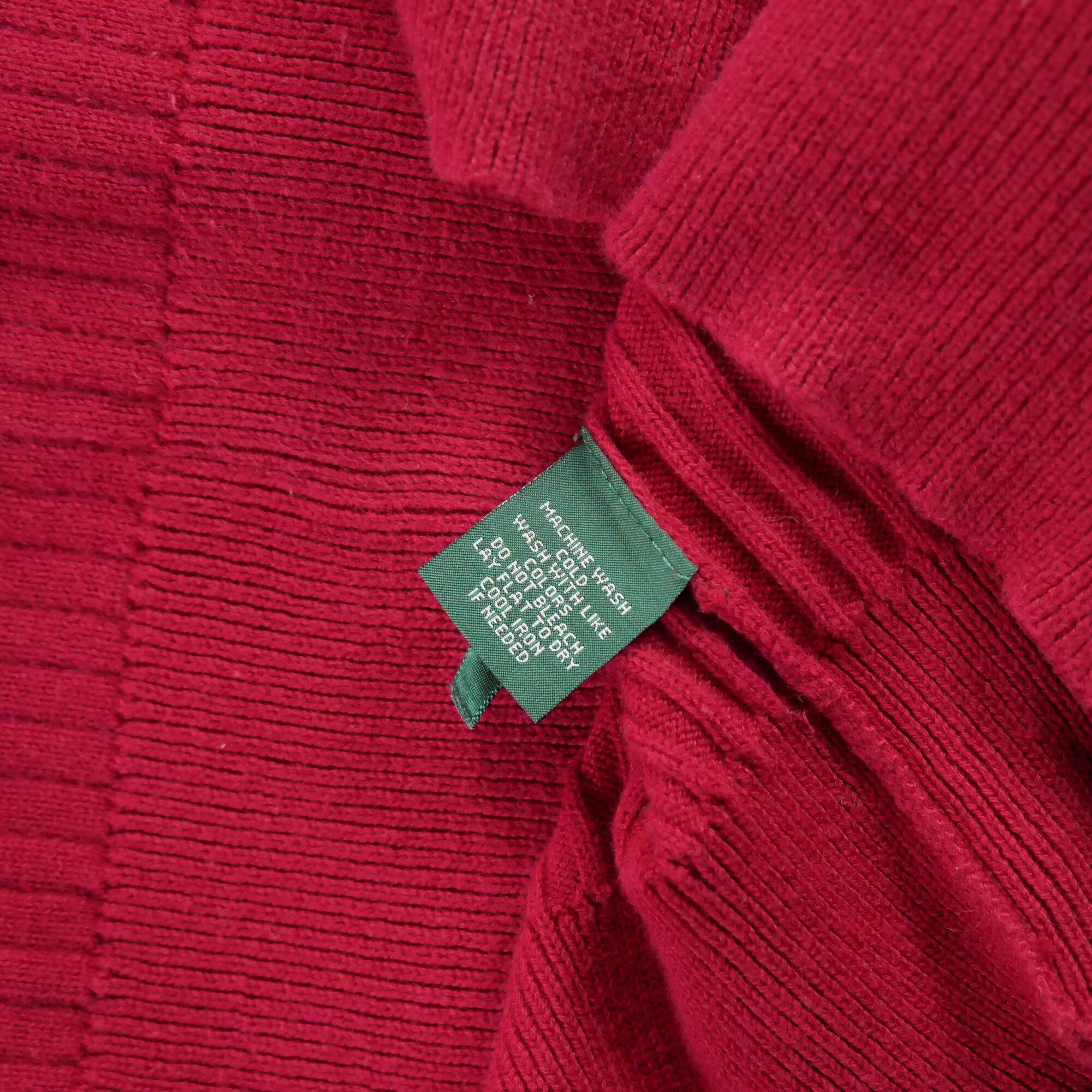 Reconditionné - Pull Femme Rouge - Excellent 7/7