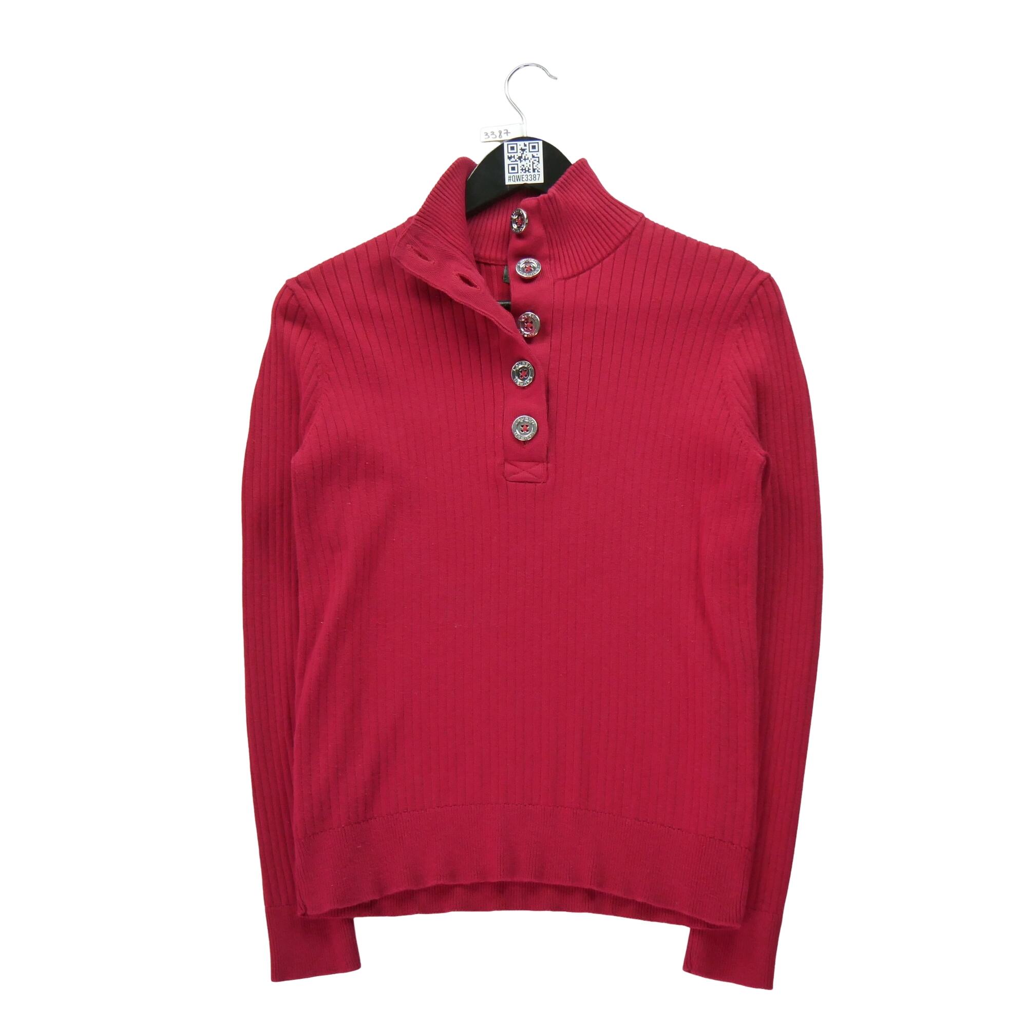 RALPH LAUREN Reconditionné - Pull Femme Rouge - Excellent