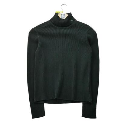 Tweedehands - dames zwarte coltrui sweater - goede staat