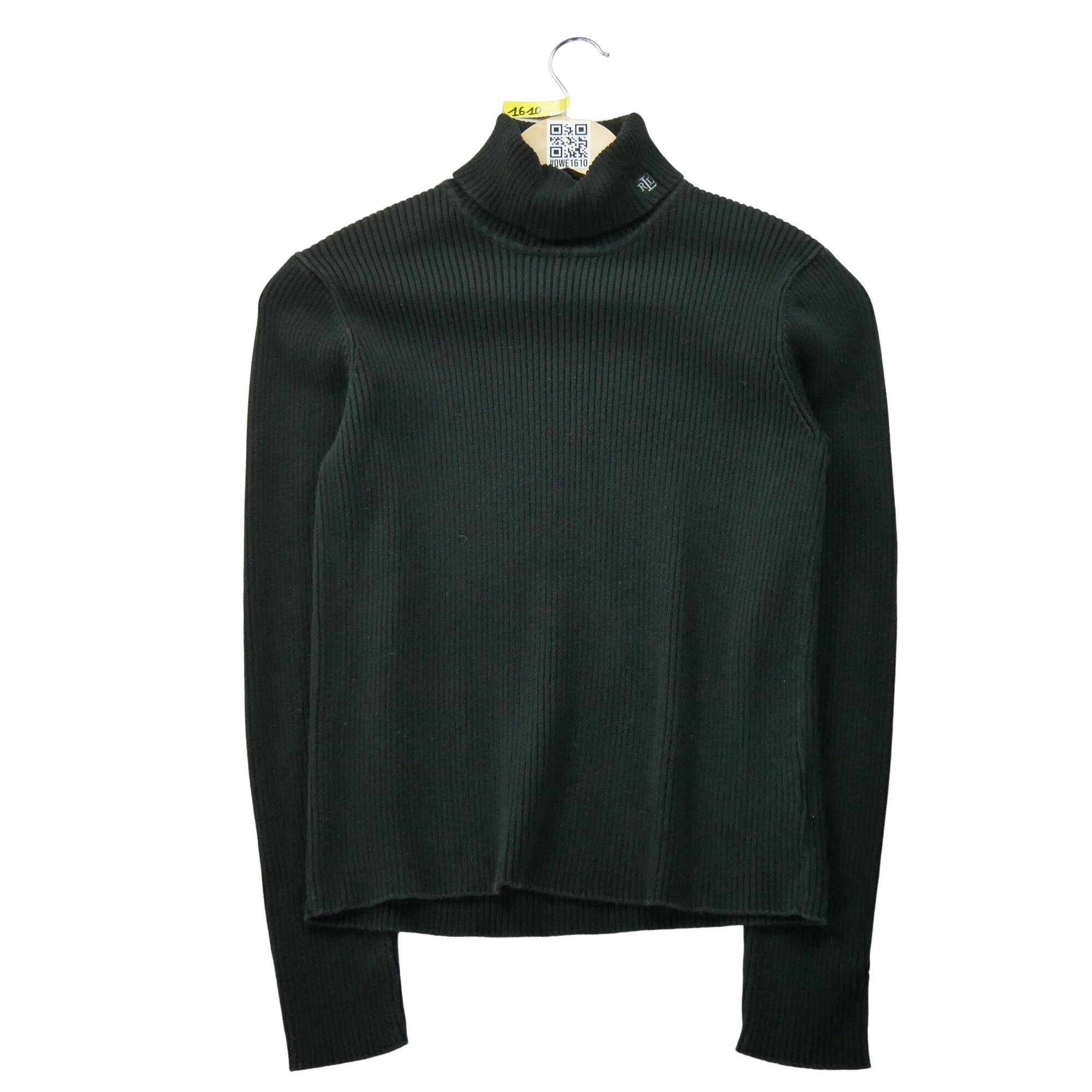 Ralph Lauren - Reconditionné - Pull Femme Col Roulé Noir - Bon État - Sweat-shirt - Noir - Decathlon