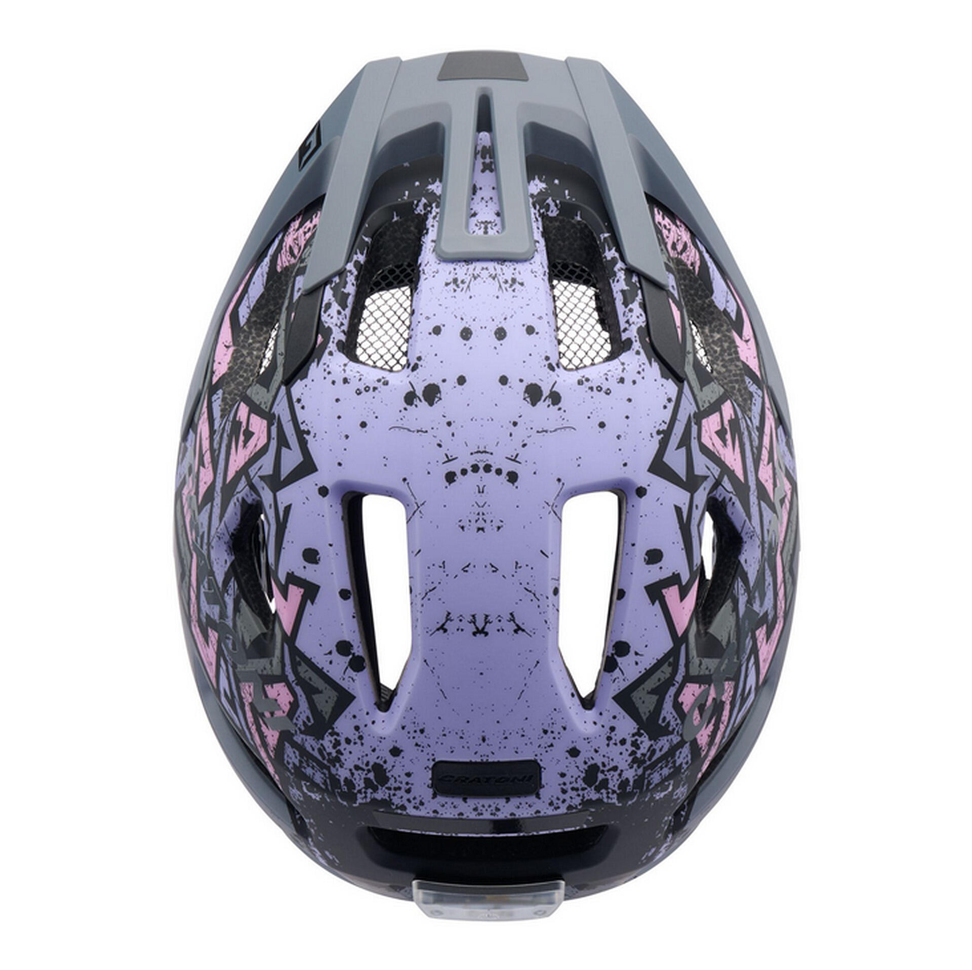 Casco da bicicletta Maxster Pro, lavanda selvatica opaca 2/4