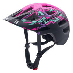 Casque de vélo Maxster Pro, rose vif mat