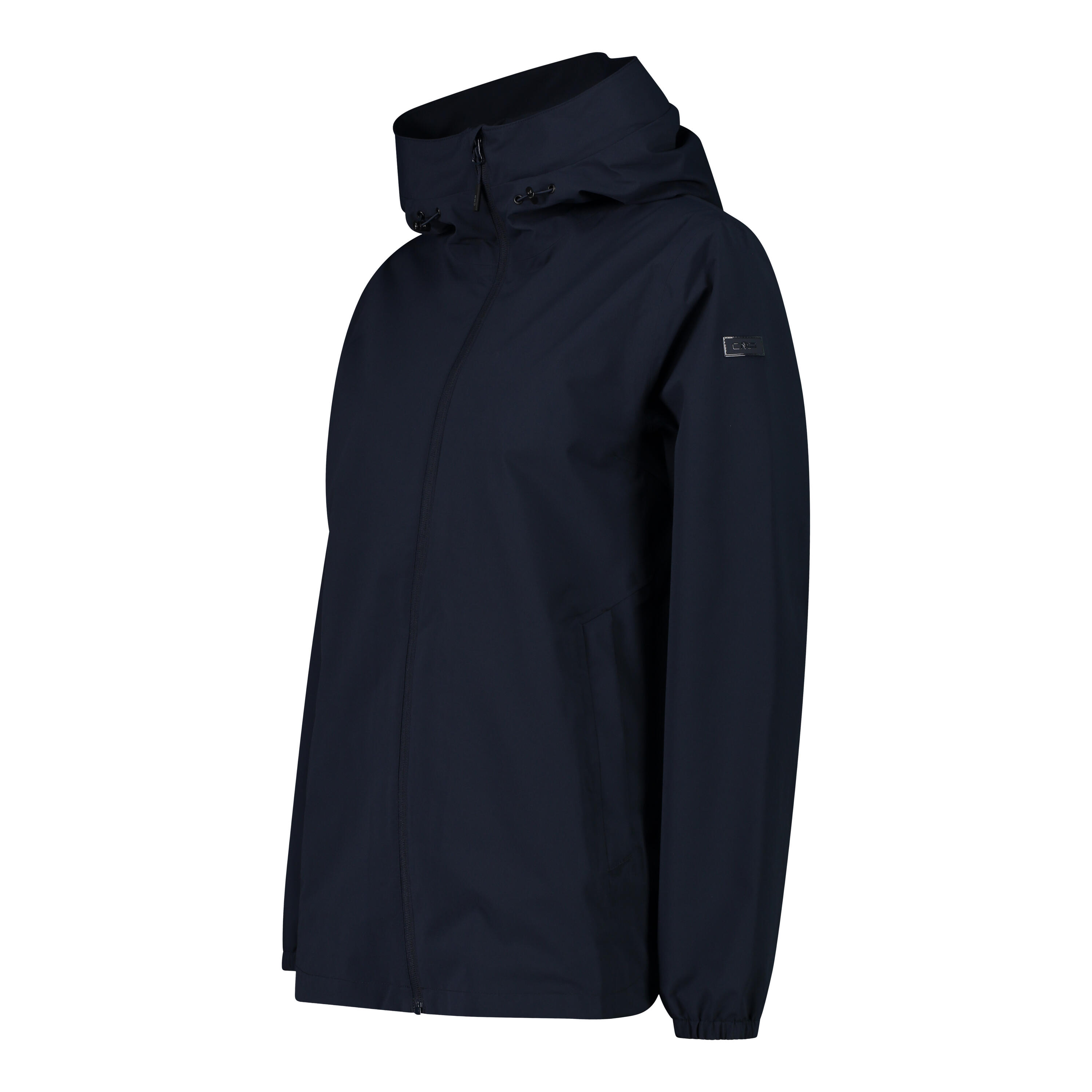 Chubasquero con cremallera para mujer CMP 3/4