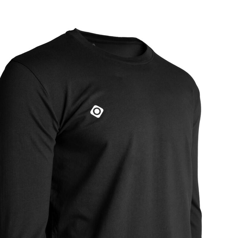 T-shirt à manches longues pour hommes BRIANES, col rond et style décontracté 3/4