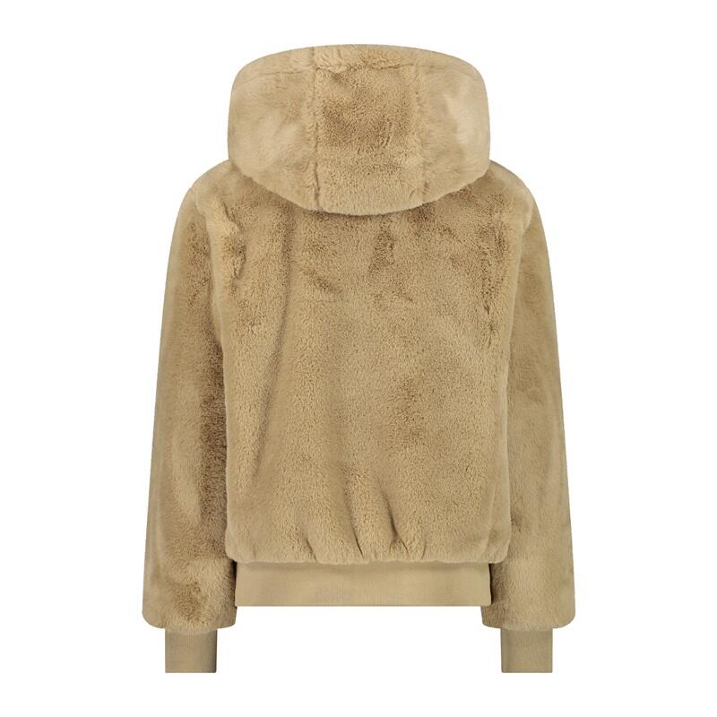 Kurtka Damska Zimowa CMP 32K0316 OCIEPLANA Brązowa