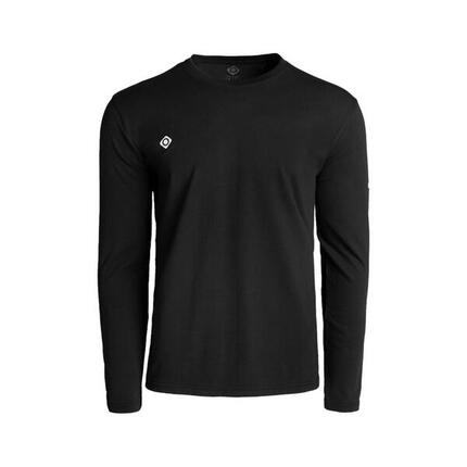 BRIANES Langarm-T-Shirt für Herren mit Rundhalsausschnitt und lässigem Design