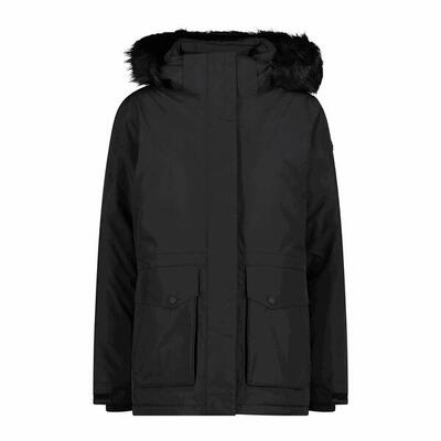Kurtka turystyczna damska CMP Parka Zip Hood przeciwdeszczowa