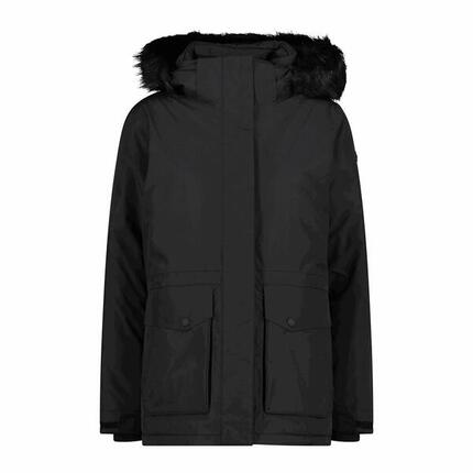 Kurtka turystyczna damska CMP Parka Zip Hood przeciwdeszczowa