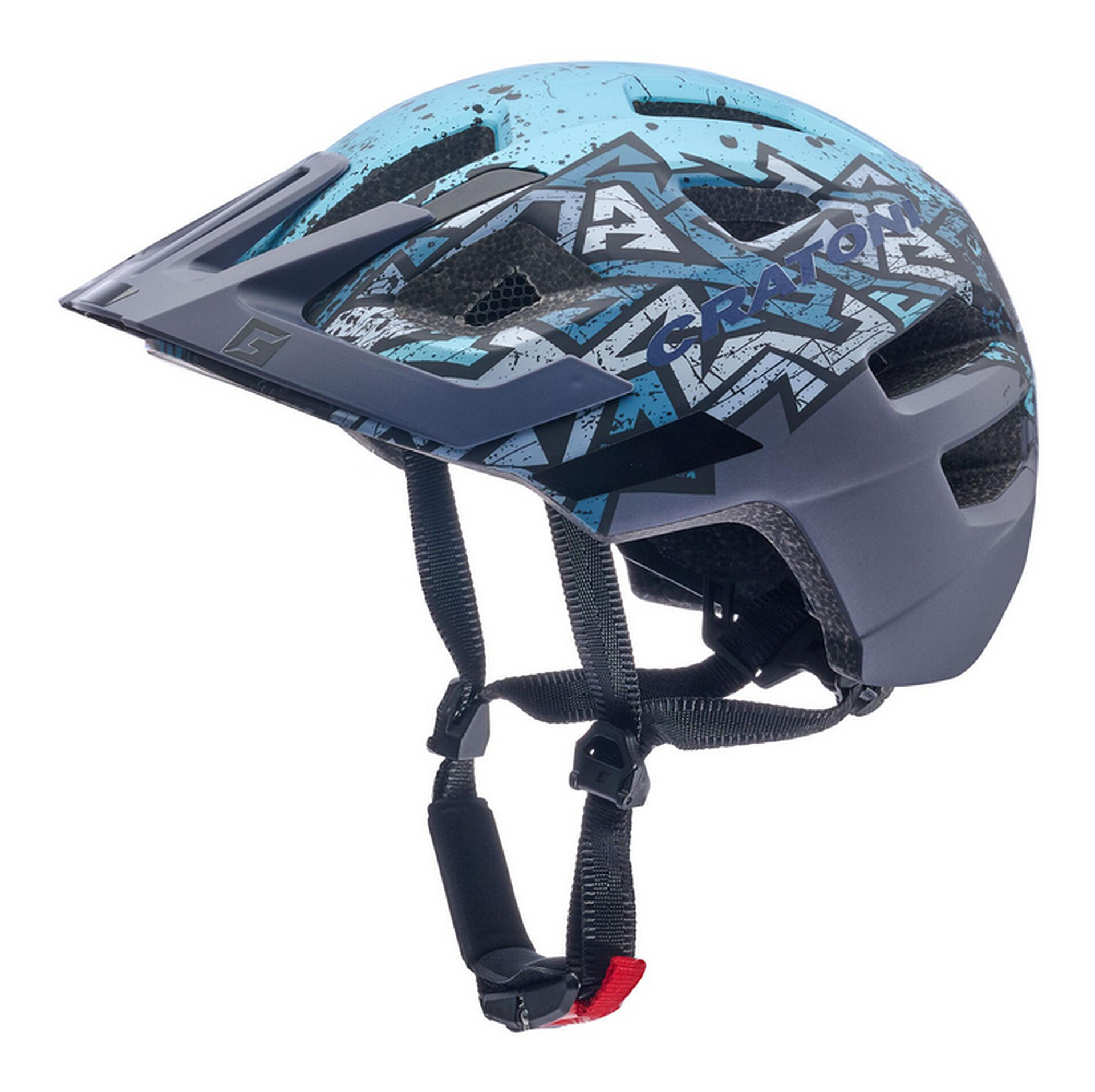 Casco da bicicletta Maxster Pro, blu selvaggio opaco CRATONI