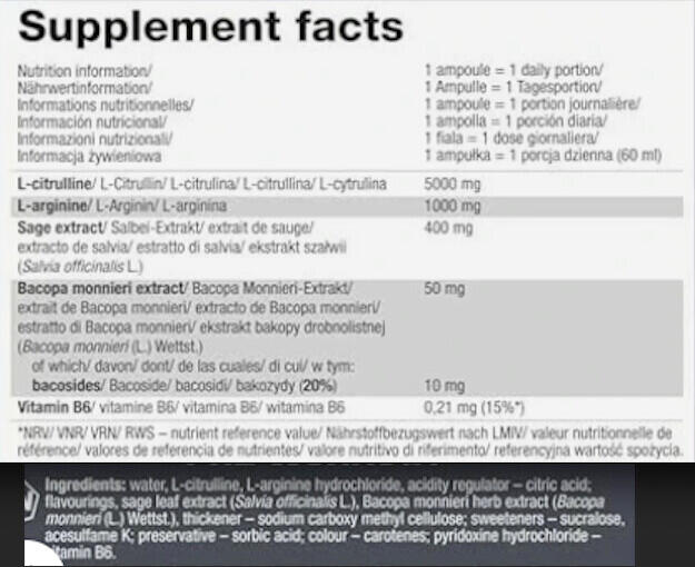 Pre-workout en shot - Pump Xplode Shot - Orange 3/3
