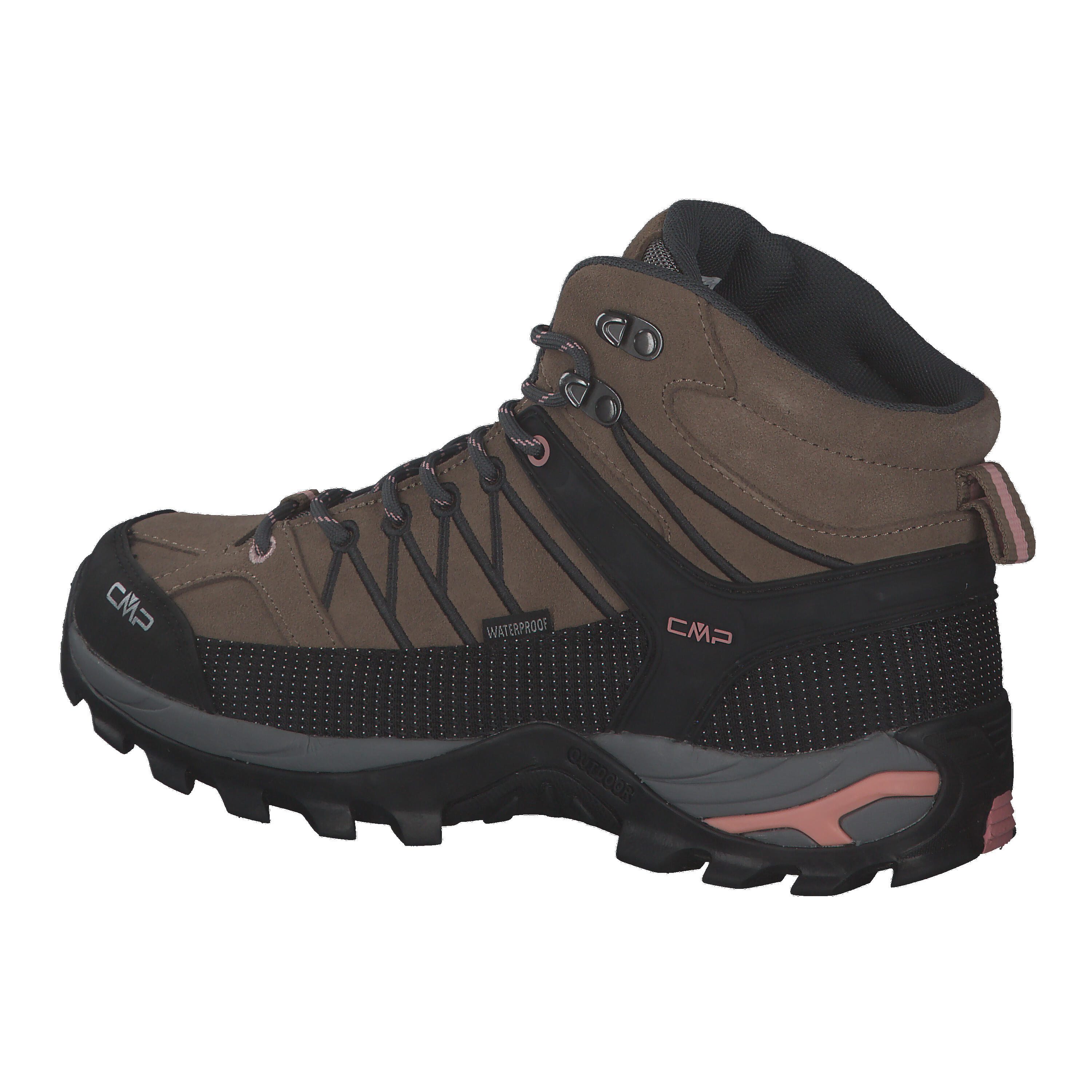 CMP Rigel Mid wasserdichter Wanderschuh Damen Outdoorstiefel Cenere 37 3/7