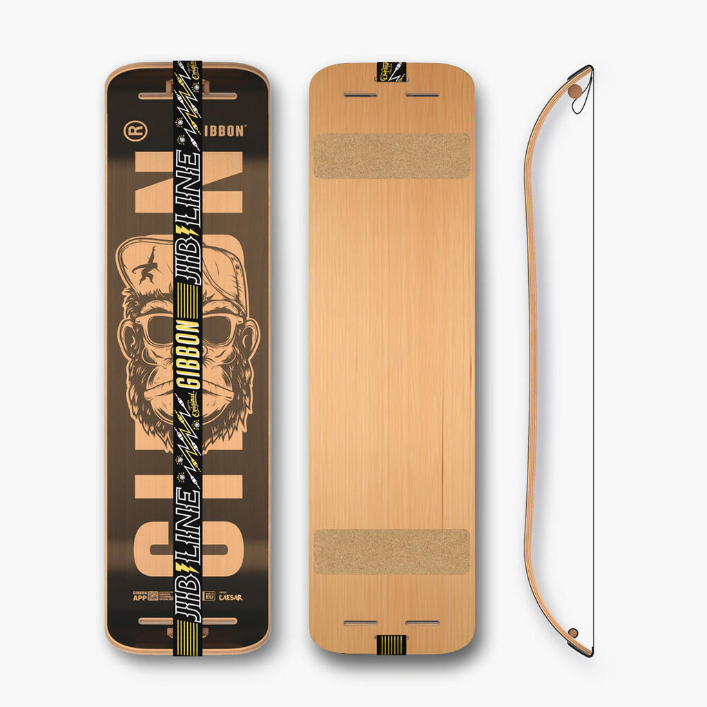 Second Life - Slackboard balance board Giboard Caesar Jib, FSC wood - Excellent