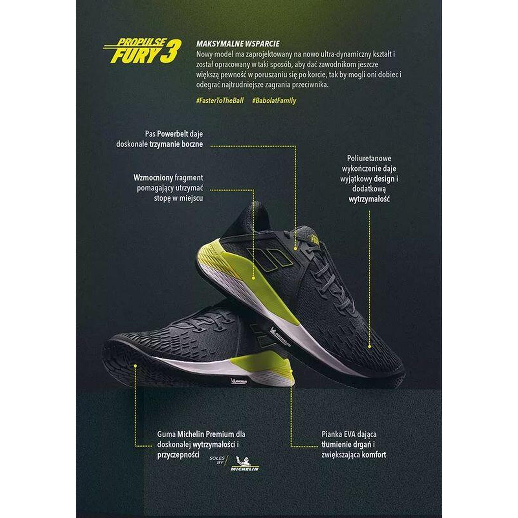 Pantofi de tenis bărbați Babolat Propulse Fury 3 Clay