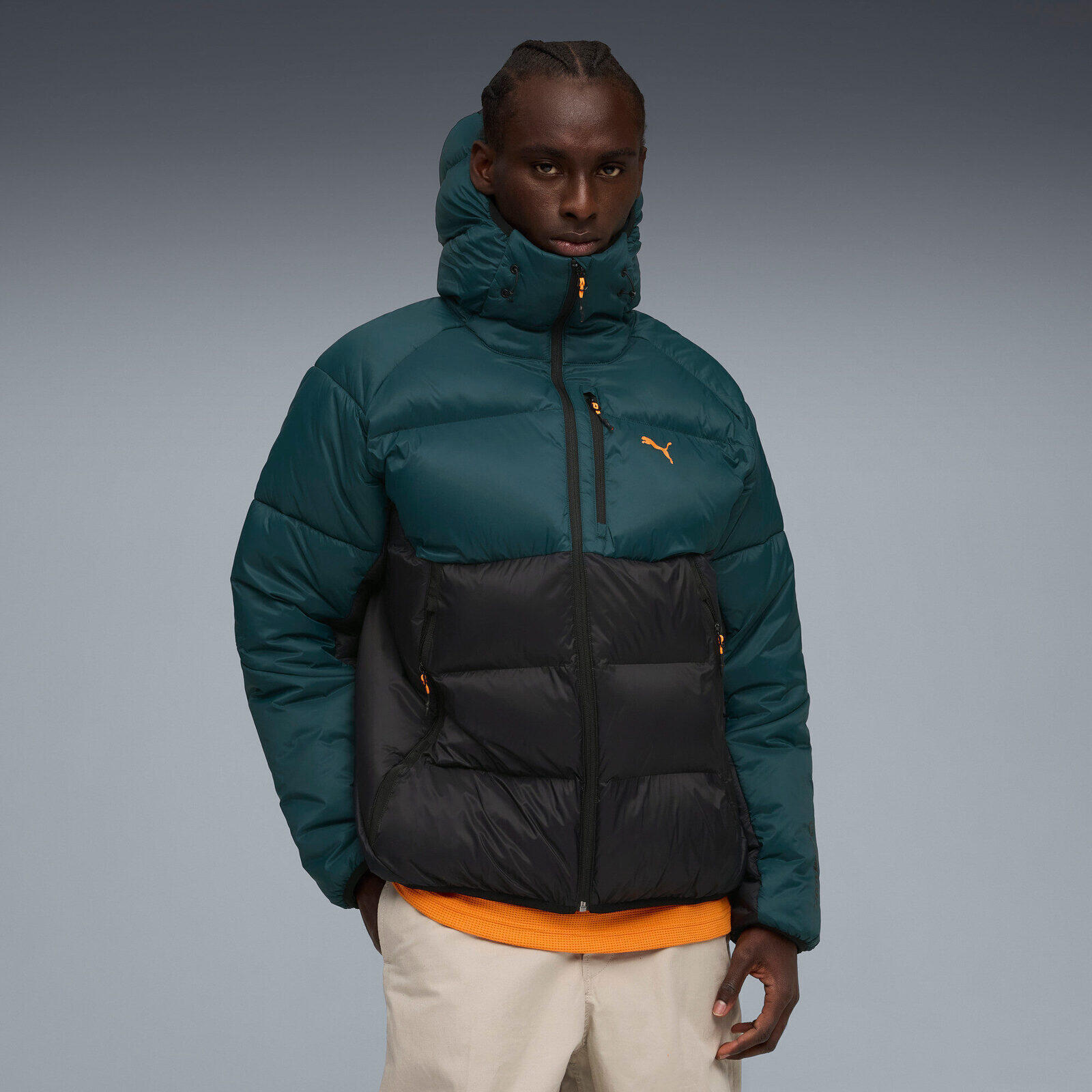 Kurtka męskie Puma tech Primaloft Puffer Jacket Bl 3/5