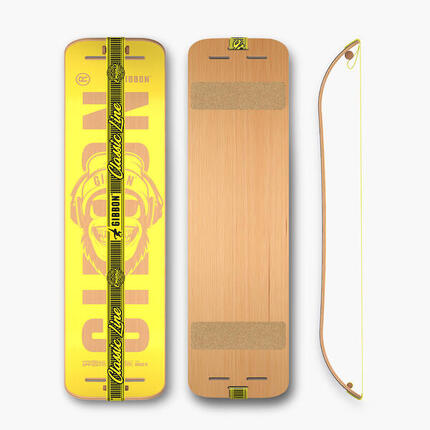 Zweites Leben - Giboard Bonzo Classic Slackline-Board, FSC-Holz - Ausgezeichnet