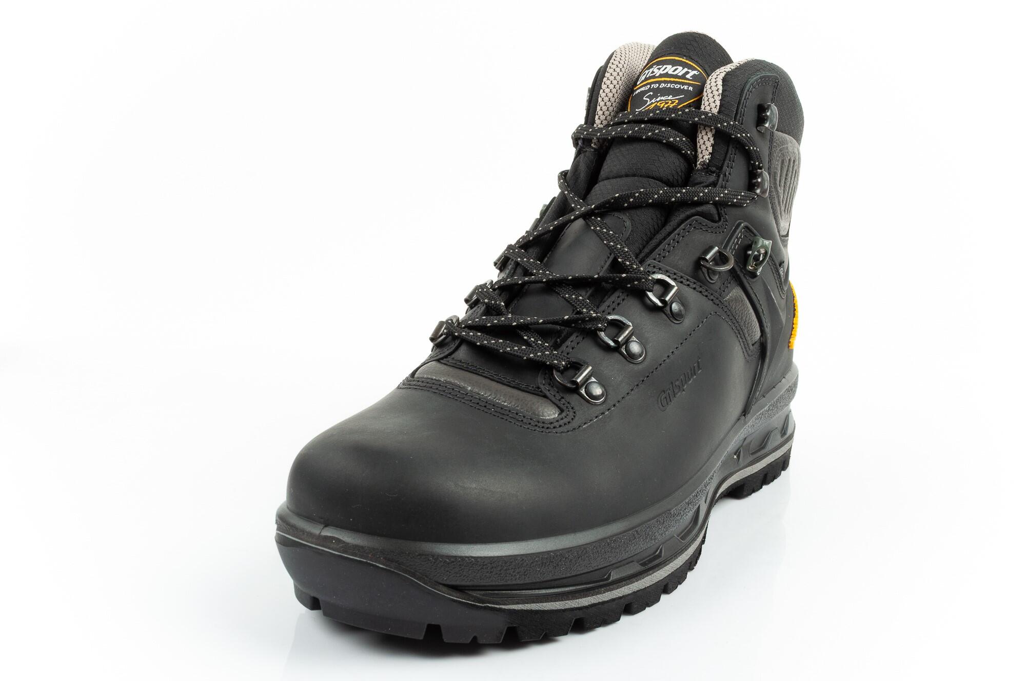 Chaussures de trekking pour hommes Grisport Nero imperméables à la cheville 3/7