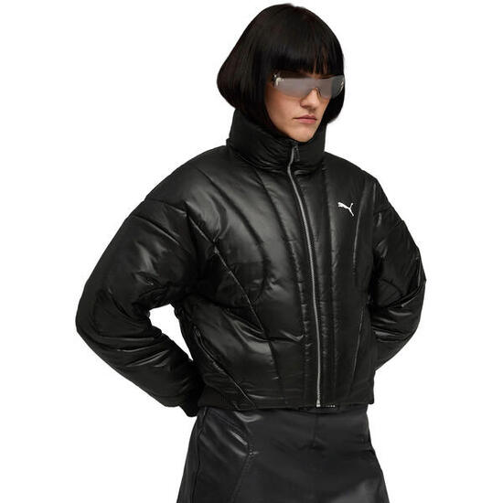 Jacke Puma Dare To Puffer Jacket, Schwarz, Damen