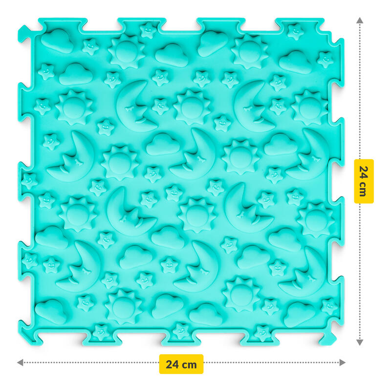 Saltea senzorială ortopedică puzzle pentru copii 4FIZJO