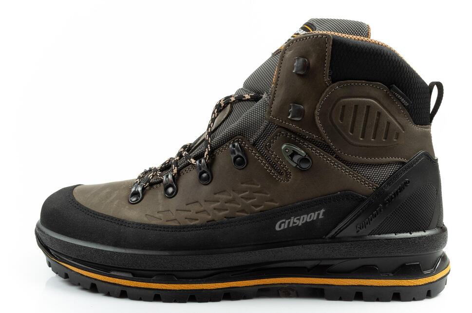 Buty trekkingowe męskie Grisport Grigio wodoodporne za kostkę
