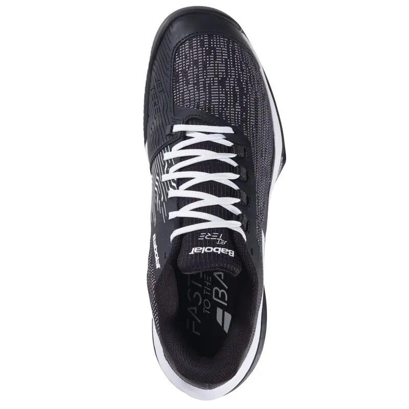 Chaussures - Tennis - Homme - Légères, stables - Jet Tere 2 Clay - Noir/Blanc 4/6