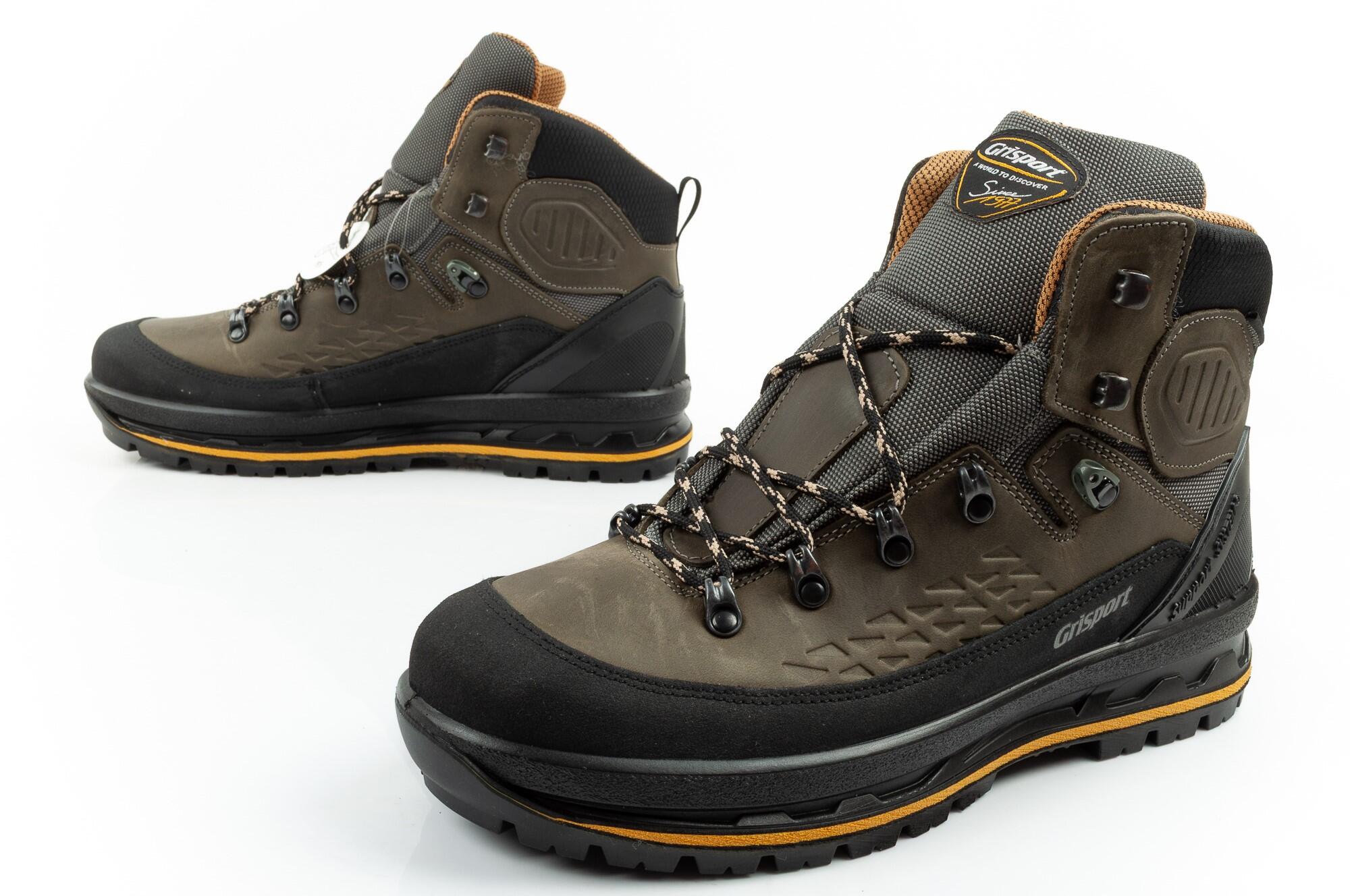 Chaussures de trekking pour hommes Grisport Grigio imperméables à la cheville 4/6