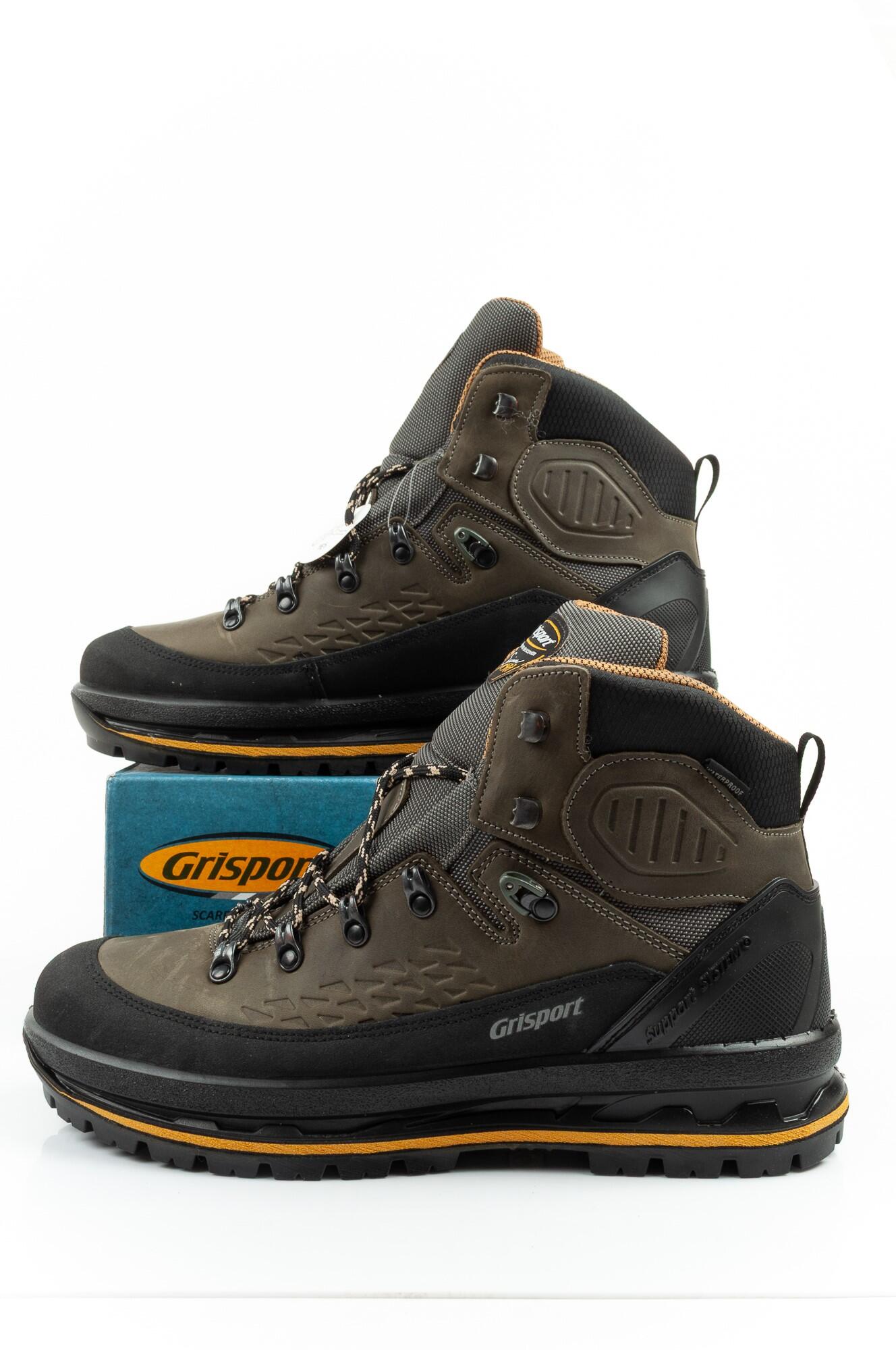 Chaussures de trekking pour hommes Grisport Grigio imperméables à la cheville 6/6