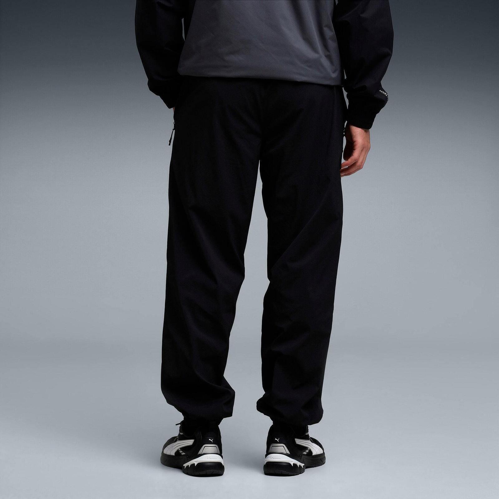 Pantalon Puma tech Winterized Relaxed Pants, Noir, Hommes 2/5