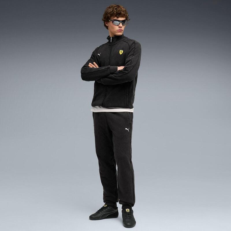 Pantaloni barbati Puma Ferrari T7 Pants, Negru