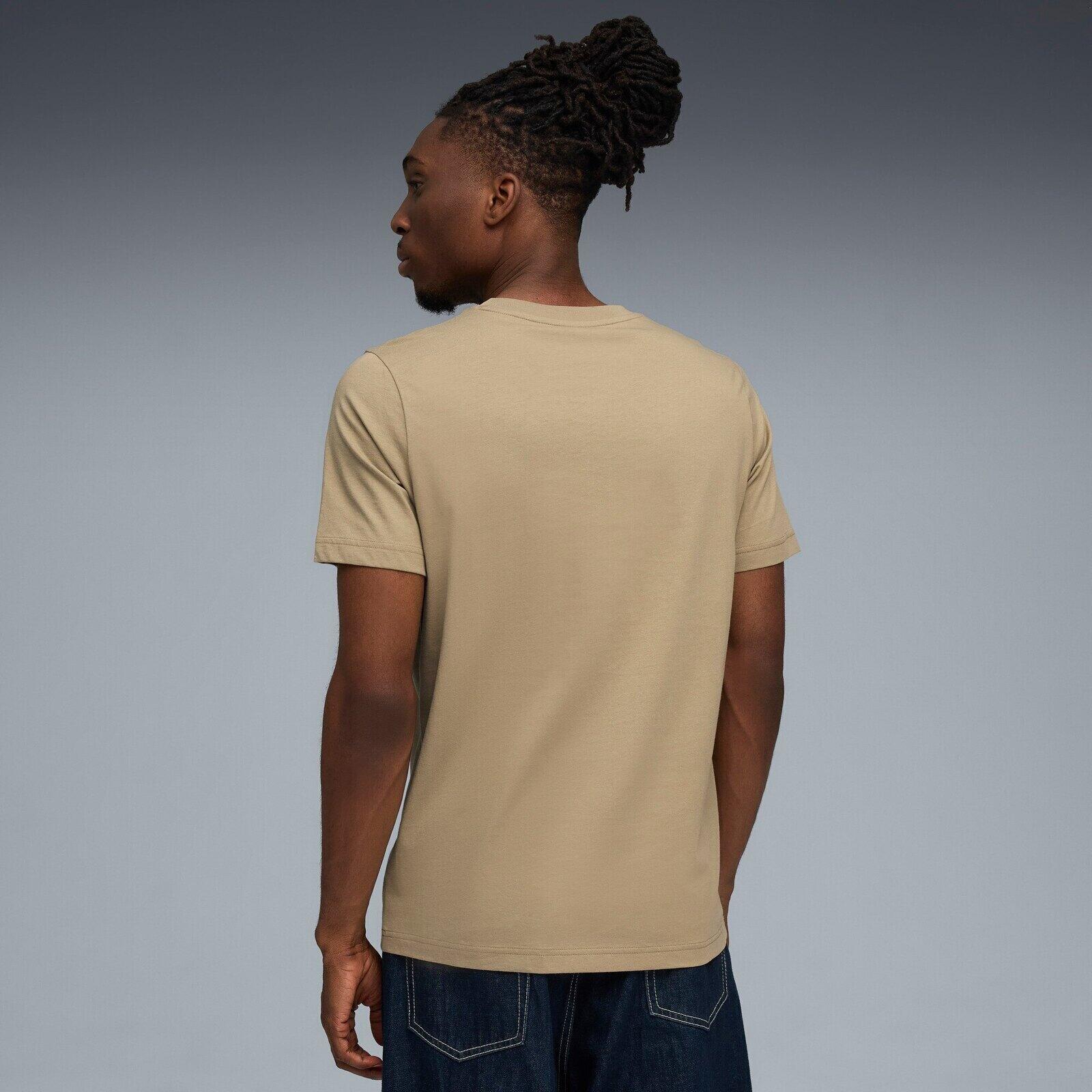 T-shirt Puma Ess No. 1 Logo Tee S, Beige, Hommes 2/5