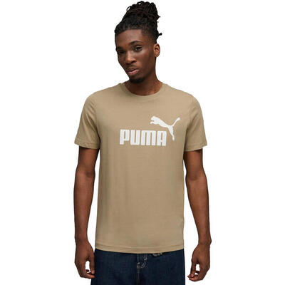 T-shirt puma ess no. 1 logo tee s, beige, mannen