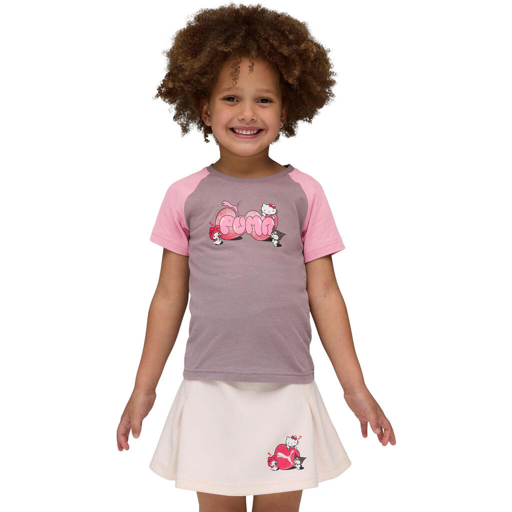 T-shirt Puma X Hello Kitty Friends Slim Tee Pl, Gray, Kids