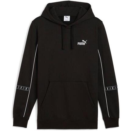 Capot Puma Ess Tape Layout Hoodie, Noir, Unisexe