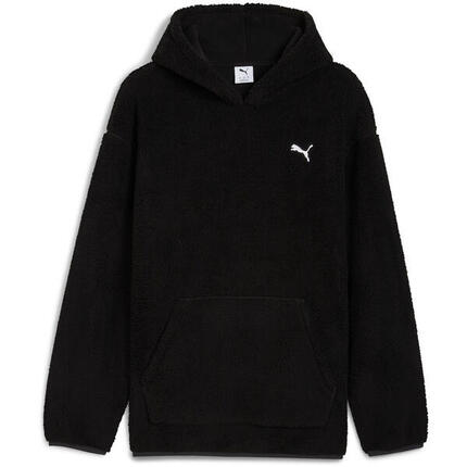 Kap Puma Ess Elevated Relaxed Winterized Hoodie S, Zwart, Mannen