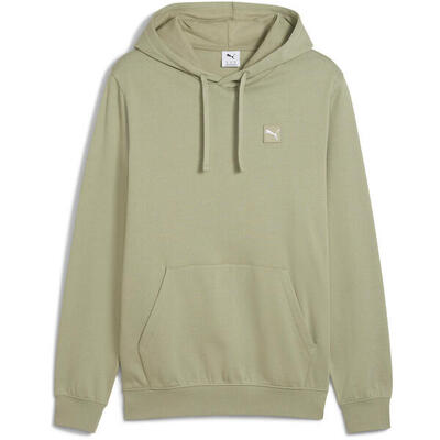 Kap puma ess elevated hoodie, groen, mannen