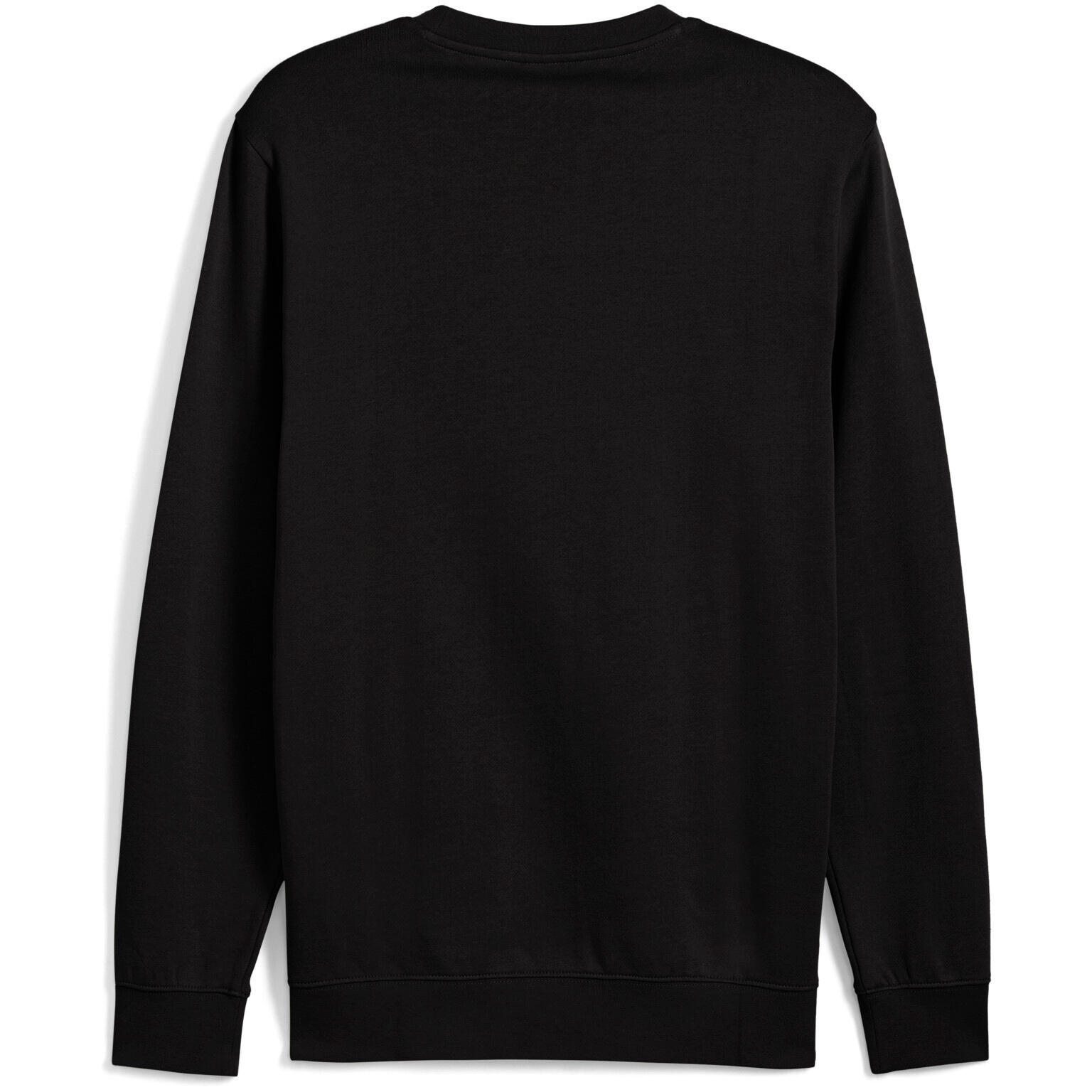 Blouse Puma Ess Elevated Crew Fl, Noir, Hommes 2/2
