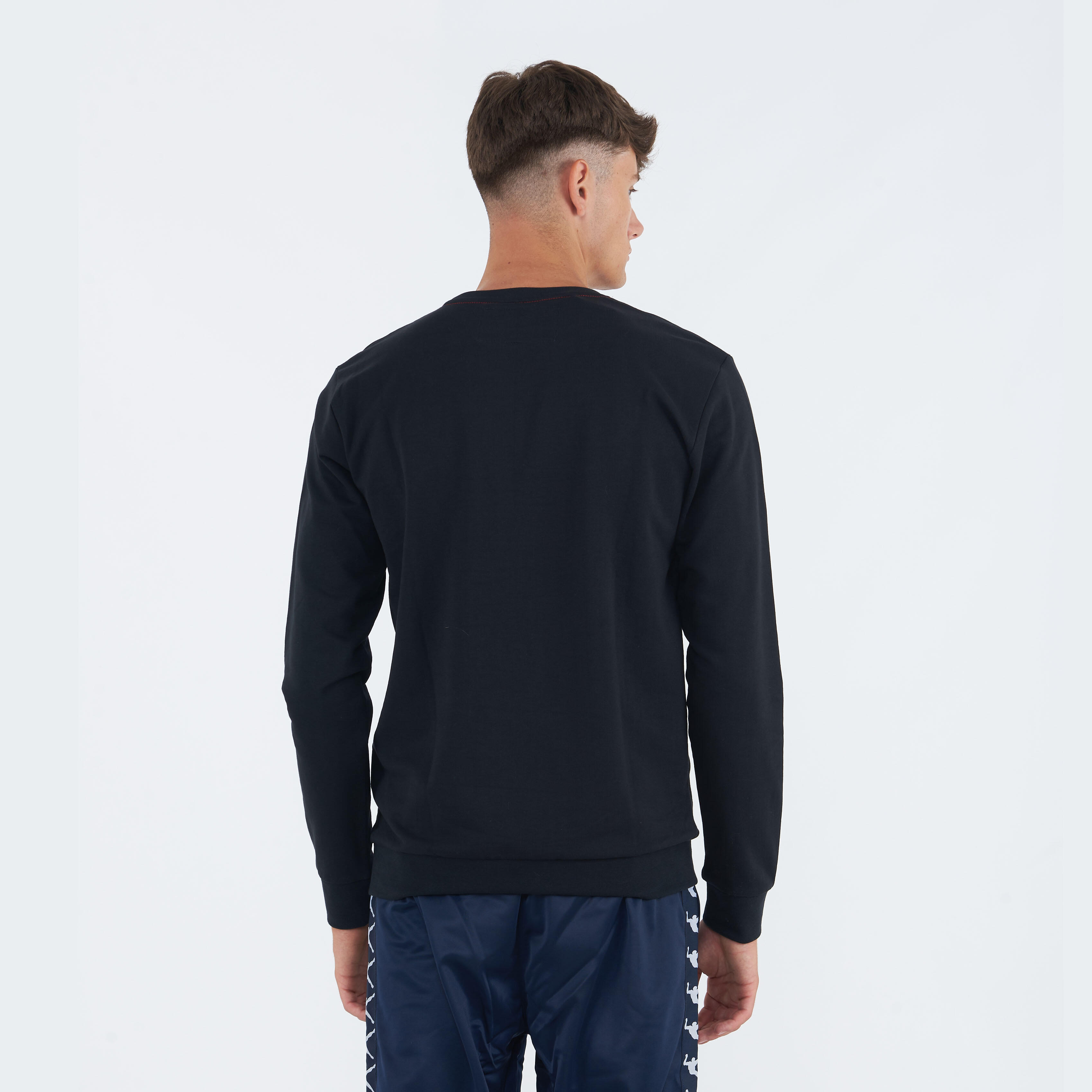 Bluza Bawełniana Okrągły Dekolt Napix