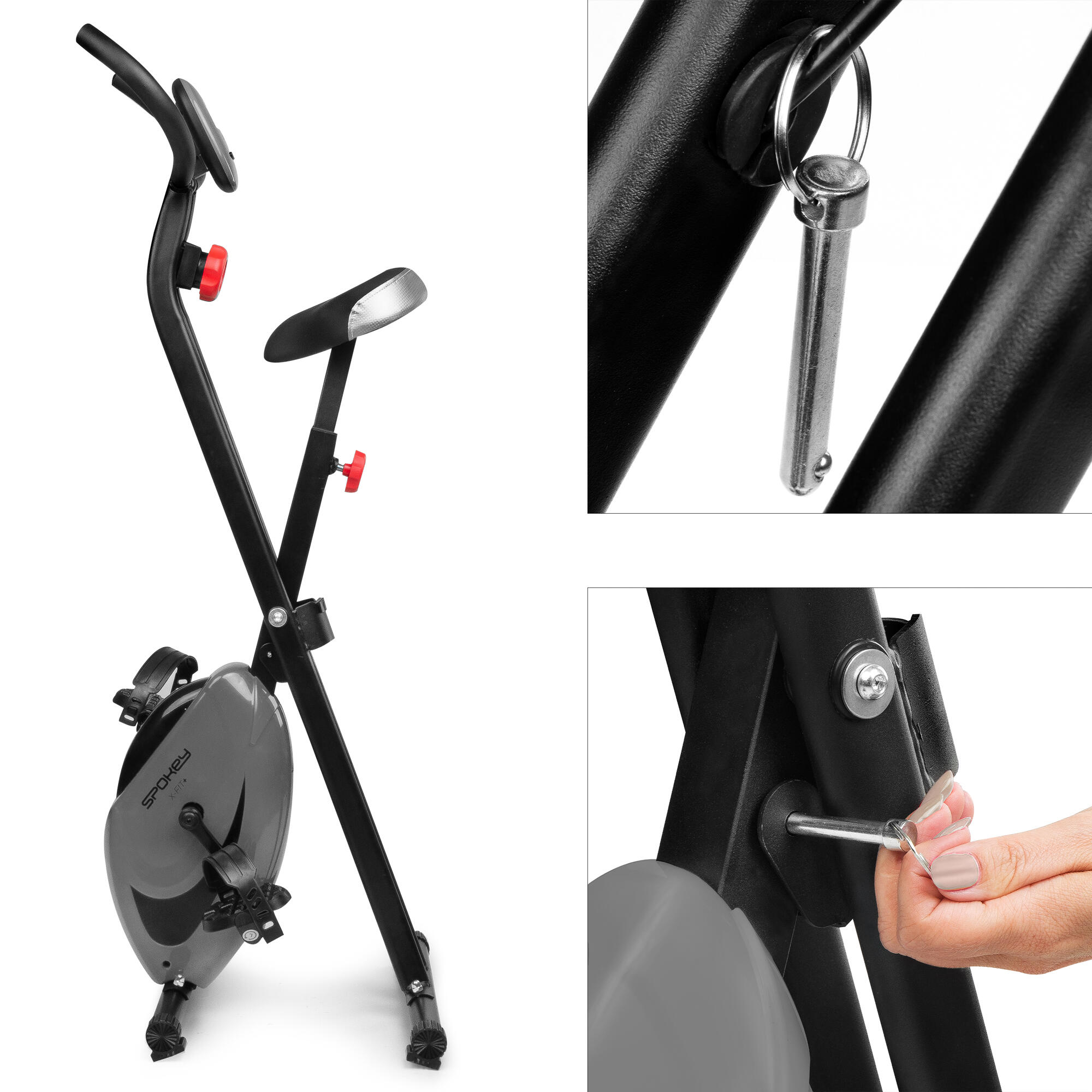 Rower magnetyczny składany Spokey XFIT+ 2/7