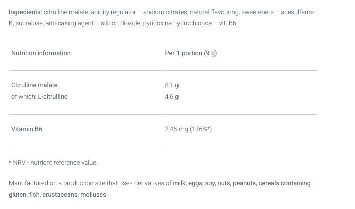 Citrulline Malate - Gelées Acidulées 200g 3/3