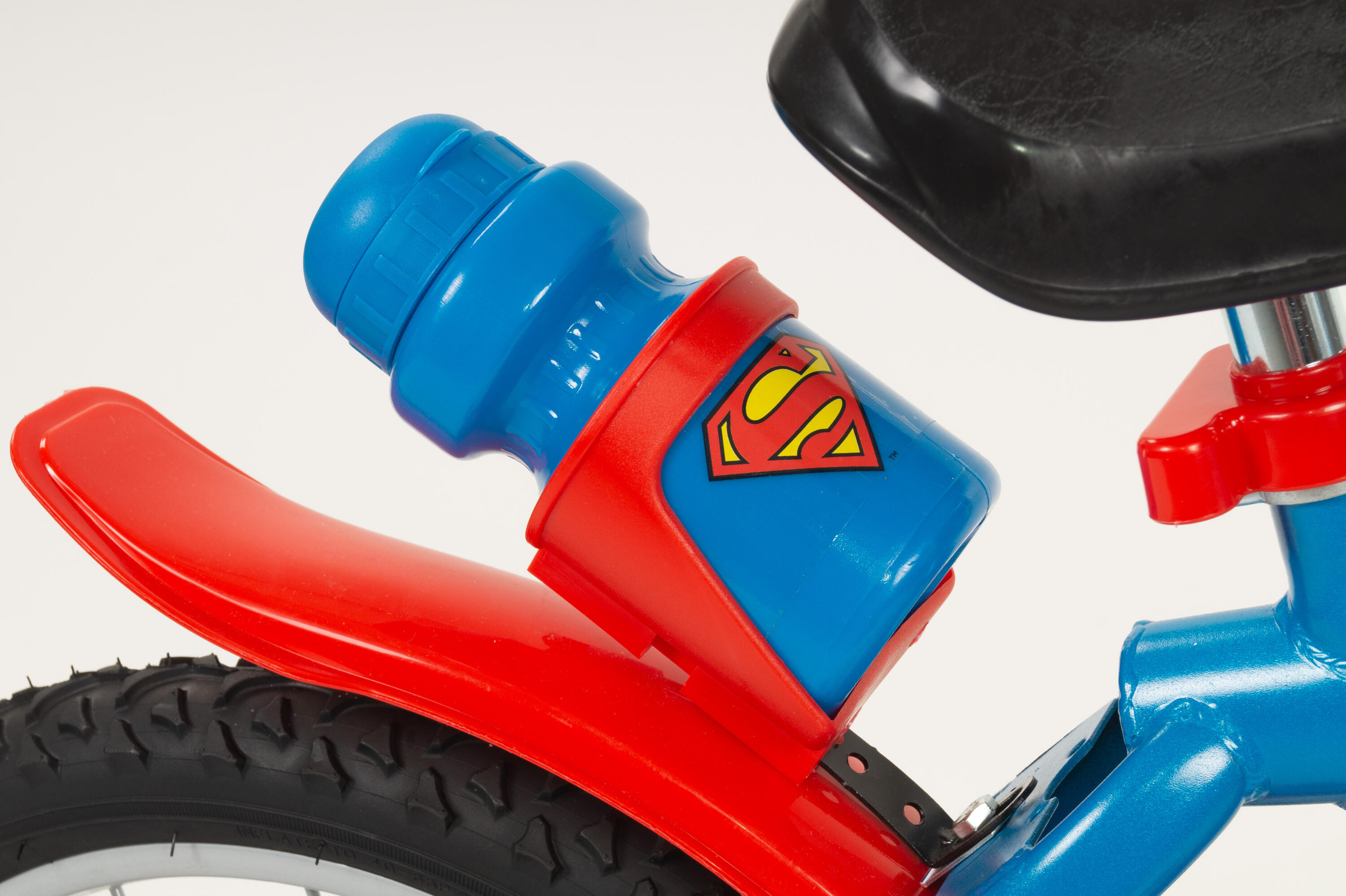 Bicicleta infantil do Superman de 16 polegadas 3/5