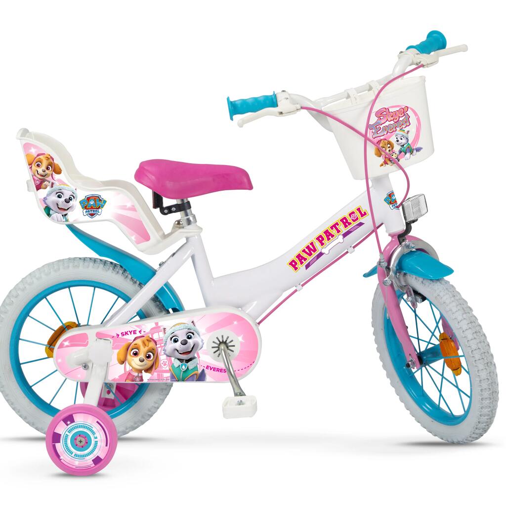 Paw Patrol 14" Bicycle - White