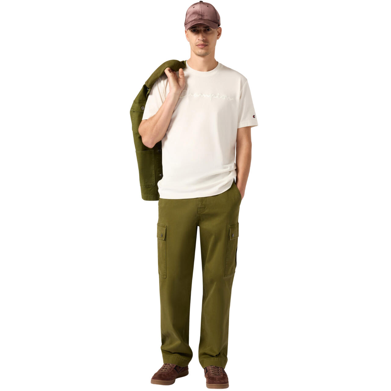 Champion Tee-shirt SS homme - manches courtes, longueur standard 6/6
