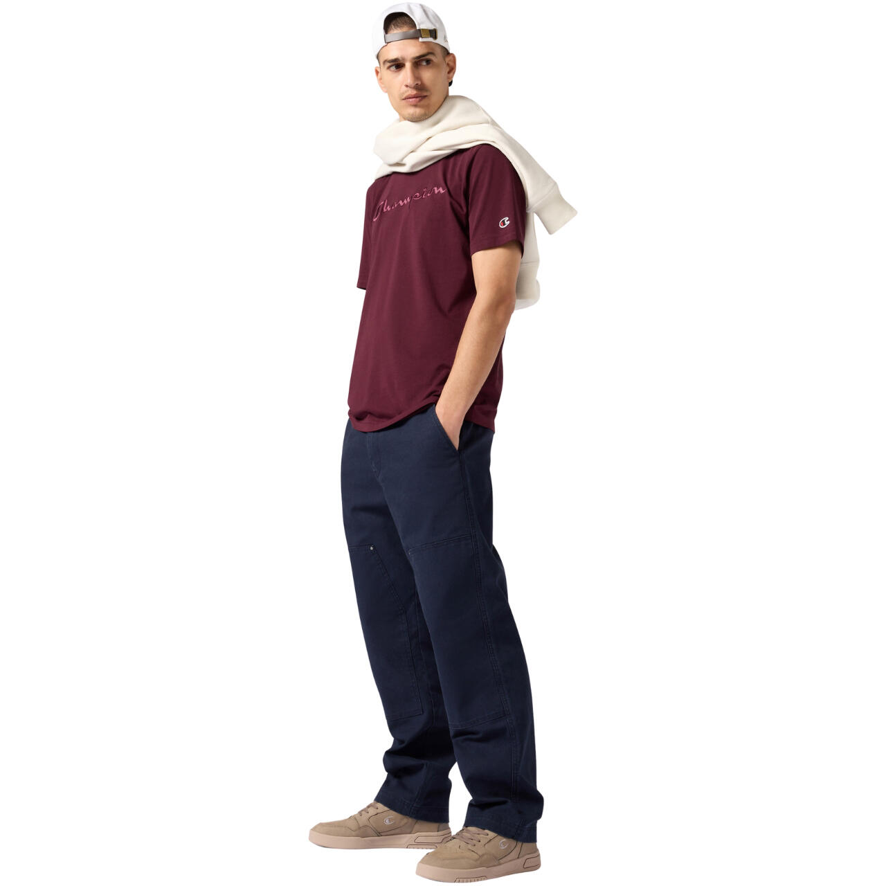 Champion Tee-shirt SS homme - manches courtes, longueur standard 7/7