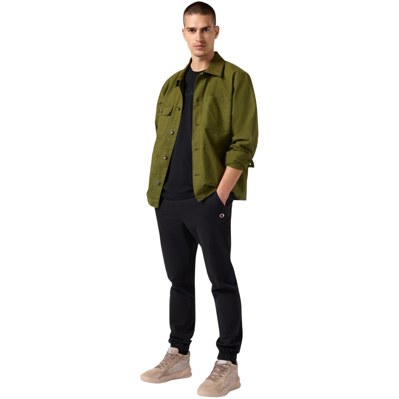 Champion Tee-shirt SS homme - manches courtes, longueur standard 7/7