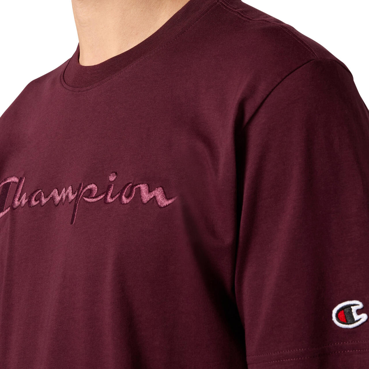 Champion Tee-shirt SS homme - manches courtes, longueur standard 4/7