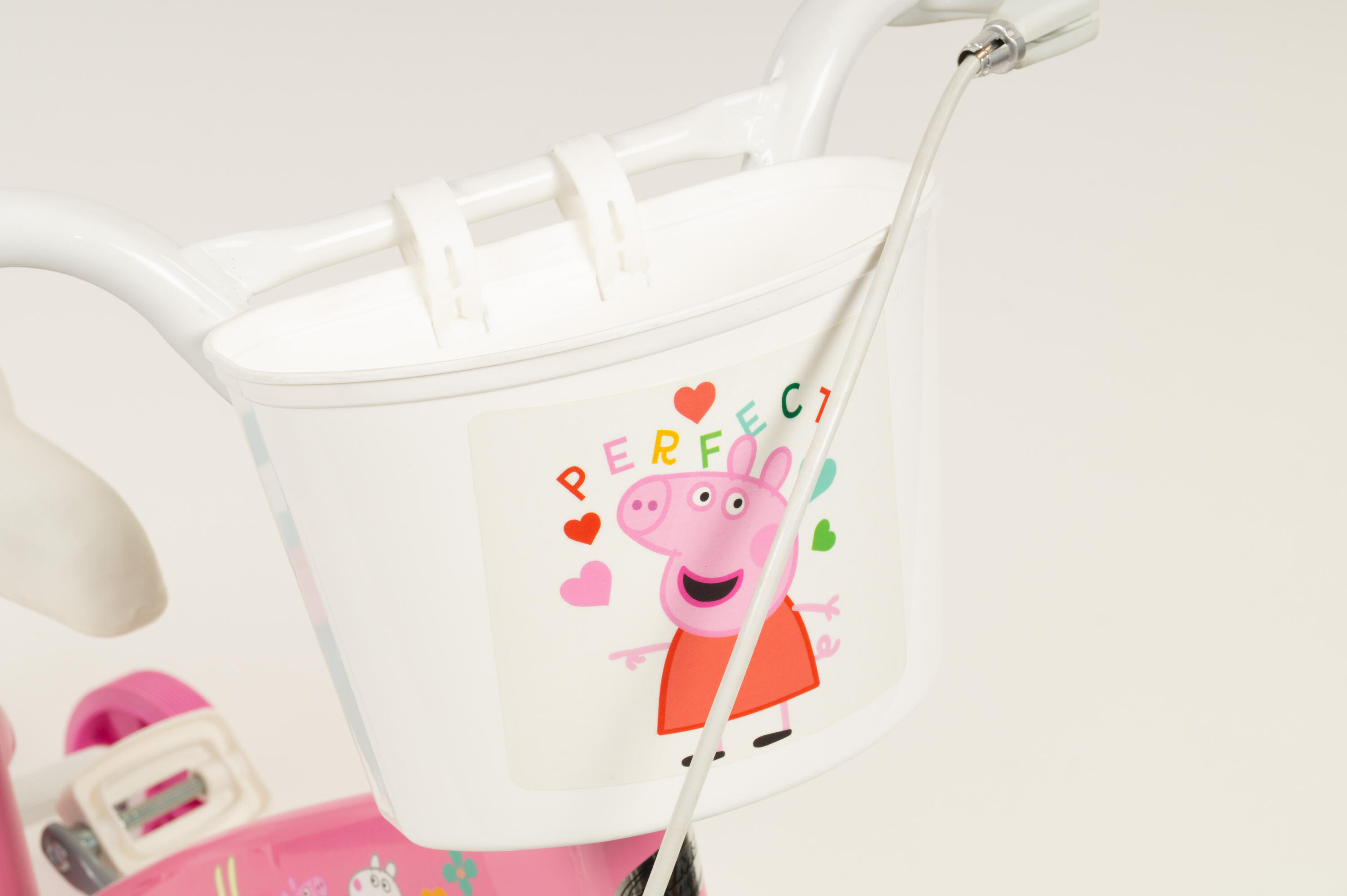 Bicicleta Infantil 12" EN71 PEPPA PIG ROSA 4/6